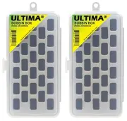 Bobbin Cases, Two Pack – Two Plastic See Through Bobbin Storage Boxes – Each ...