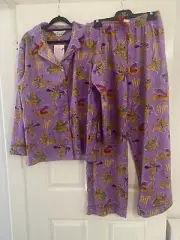 Peter Alexander Ladies Pyjama Set Harry Potter Dogs Medium