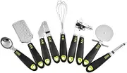 Home Care and Cleaning 7 Piece Cooking Utensil Set Stainless Steel Kitchen Gadget Tool Nylon Handles Kitchen Cookware Set Home Care and Cleaning