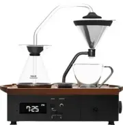Barisieur Joy Resolve Design Coffee Alarm Maker Clock Timer Black Stylish