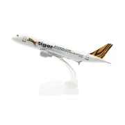 1/400 16cm Singapore Tiger A320 Alloy Plane Aircraft Model Airplane Collection