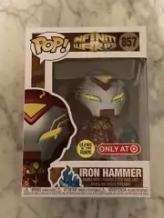 Funko Pop! Infinity Warps Iron Hammer Glow in the Dark Target Exclusive #857