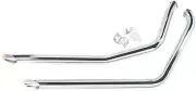 EXHAUST DRAG PIPES 2" HARLEY SOFTAIL FXST HERITAGE FAT BOY SPRINGER 1986-2006