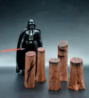 STAR WARS TREES LIGHTSABERED CUSTOM 3.75" SCALE 1:18 FIGURE DIORAMA