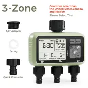 Garden Water Timer 3 Outlet for Garden Hose Programmable Automatic Irrigation Ti