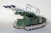 Fabbri 1:72 Soviet mobile surface-to-air missile 2K12 Kub №68 "Russian tanks"