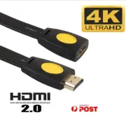 HDMI Extension Cable Male to Female Lead v2.0 3D 4K For PS4 Xbox HDTV 0.5 10M 3m
