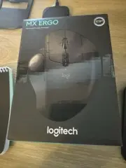 Logitech 910-005180 MX Ergo Wireless Trackball Mouse - Black