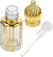 iplusmile Refillable Bottle Roller Ball Container for Essential Oils Travel Friendly Empty Bottle for Fragrance Blends Chic Design for DIY