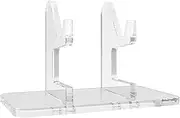 Acrylic Game Controller Wall Mount Display Stand - Video Game Joystick Holder Rack for, Xbox Series X/S, Clear Shelf Hanger for Gaming Accessories, Easy Installation