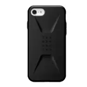 O-UAG Civilian Apple iPhone SE 3rd & 2nd Gen and iPhone 8/ iPhone 7 Case Black