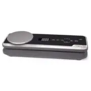 Presto Premium Electric Vacuum Sealer 15"W With Digital Scale, Bag Cutter Black