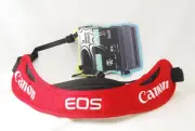 New Unused Canon CRUMPLER Collaboration Camera Strap Red x White Embroidery F/S