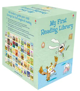 Usborne入門分級讀本套書《My First Reading Library》(3-5歲適讀，全套50本)我的小小外文圖書館