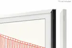 "Samsung Customisable Modern Frame For 55"" Frame TV, White"