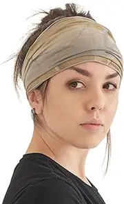 CHARM Mens Tie Dye Bandana Headband - Japanese Head Wrap Womens Hippie Hair Band