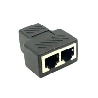 在飛比找蝦皮購物優惠-UT-004 CAT6網路頭 RJ45網路接頭 網路三通頭 