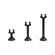 BLACK HARP SHAPE PLACE CARD MENU HOLDER Name Tag Name Tag Stand Wedding PK 12