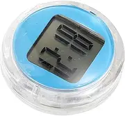 FELTECHELECTR Small Digital Clock for Motorcycles Adhesive Stick Clock Compact Design for Easy Installation Precision Timekeeping for Riders