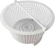 Pool Basket Skimmer - Pond Deribs Cleaning Strainer | Swimming Pool Supply Skimmer Replacement Basket with Handle, Remove Leaves and Debris