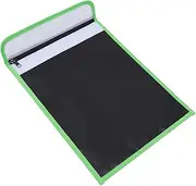 FUNNETOYU 1Pc Fireproof Document Bag Capacity Pouch for Secure Storage of Passports Certificates Cash and More Portable Cloth Holder for Home Office