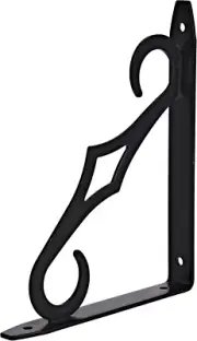 Decorative Shelf Bracket , Black