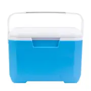 Portable 6L Hard Sided Ice Chest Cooler w/ Handle Outdoor Camping Storage Cooler