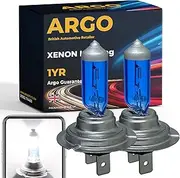 Argo H7 Headlight Bulb 100w Xenon White 6000k 24V High Low Dipped Main Beam H7 477 Headlight Bulb Headlamp Bright Fog Light Lorry Truck HGV 499 PX26D Headlight Bulbs
