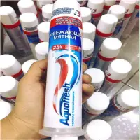 在飛比找蝦皮購物優惠-Aqua Fresh 美白牙膏 100ml - 俄羅斯產品