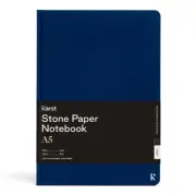 Karst Navy A5 Hard Cover Plain Writing Notebook 100gsm Paper 144 Pages Journal