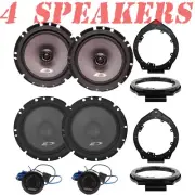 Alpine 6.5" Component/Coaxial Speakers for 2007-2013 Silverado & Sierra CREW CAB