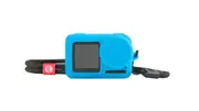 PGY Tech Silicone Rubber Case (Blue) for OSMO Action Camera