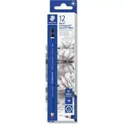 STAEDTLER Pencil 4B Mars Lumograph Aquerel Watercolor Pencil Ink Painting 12 Pie