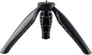 Video Table Tripod with Universal 1/4-inch face for DSLR SLR Camera Phone Mounting Black One Size