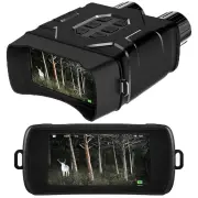 Night Vision Instrument 10X Zoom Night Vision Instrument 4-Inch Large Screen 5K Day And Night Dual Binoculars For Record