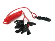 Boat Kill Switch 7 Keys Set Lanyard Johnson Evinrude Mercury Mercruiser Outboard