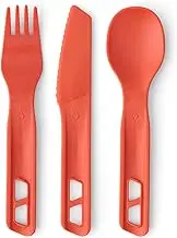 Sea to Summit Passage Cutlery Set, Spicy Orange (3 Piece)