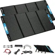 2pcs Astrolux® FSP200 18V 200W Foldable Solar Panel Portable Solar Battery Charger USB DC Multi-Output for Power Station