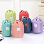 Portable Cylinder Multi-function Cosmetic Wash Travel Storage Bag Organizer