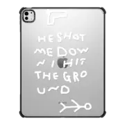 iPad Pro 13-inch (M4) iPad Impact Case SHOT ME WHITE