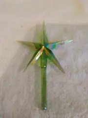 Olive Green Aurora Modern Large Star for Ceramic Christmas Tree Topper