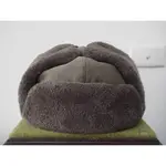 二戰蘇聯紅軍 軍綠色棉布咖啡色刷毛烏香卡毛帽 護耳帽 冬帽 復刻品 60號 XL