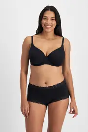 Jockey Parisienne Classic Full Brief Underwear - Black, Size: 14, Silk