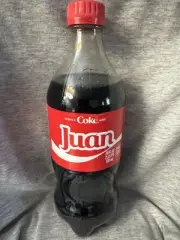 Share A Coke with Juan 2025 Personalized Gift Coca Cola Bottle 20oz