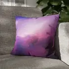 CUSHION COVER PILLOW CASE|PURPLE NEBULA SPACE GALAXY 341