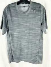 Adidas Carbon Gray Ultimate Tech Climalite Tee