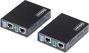 StarTech.com 10/100 Ethernet Extender Kit Up to 0.5mi (800m), Long-Range LAN Booster via Single Pair Wire/Phone Line/RJ45 UTP, TAA