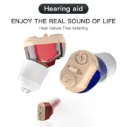 Mini Hearing Aids In Ear Rechargeable Noise Reduction Seniors Hearing Amplifiers