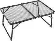 Portable Folding Table - Non-Slip Folding Camping Table - Weather-Resistant, Quick-Release, Portable Travel Supplies for RV Camping Tailgate Party Festival Vending Beach Picnic