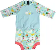 [Splash About] Happy Nappy Sunsuit, Little Ducks, 2-3 Years